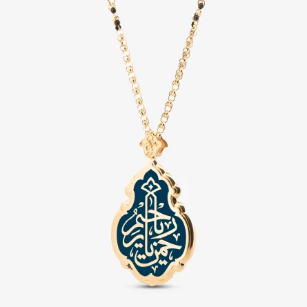 925K Silver Necklace Kabah Covered Kandil | Without Stone - Image 4