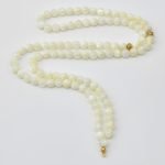 Mother of Pearl Stone Rosary | 99 pieces Gold Plated