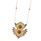 18-karat gold and coral-detailed Mercan-ı Sultan Necklace.